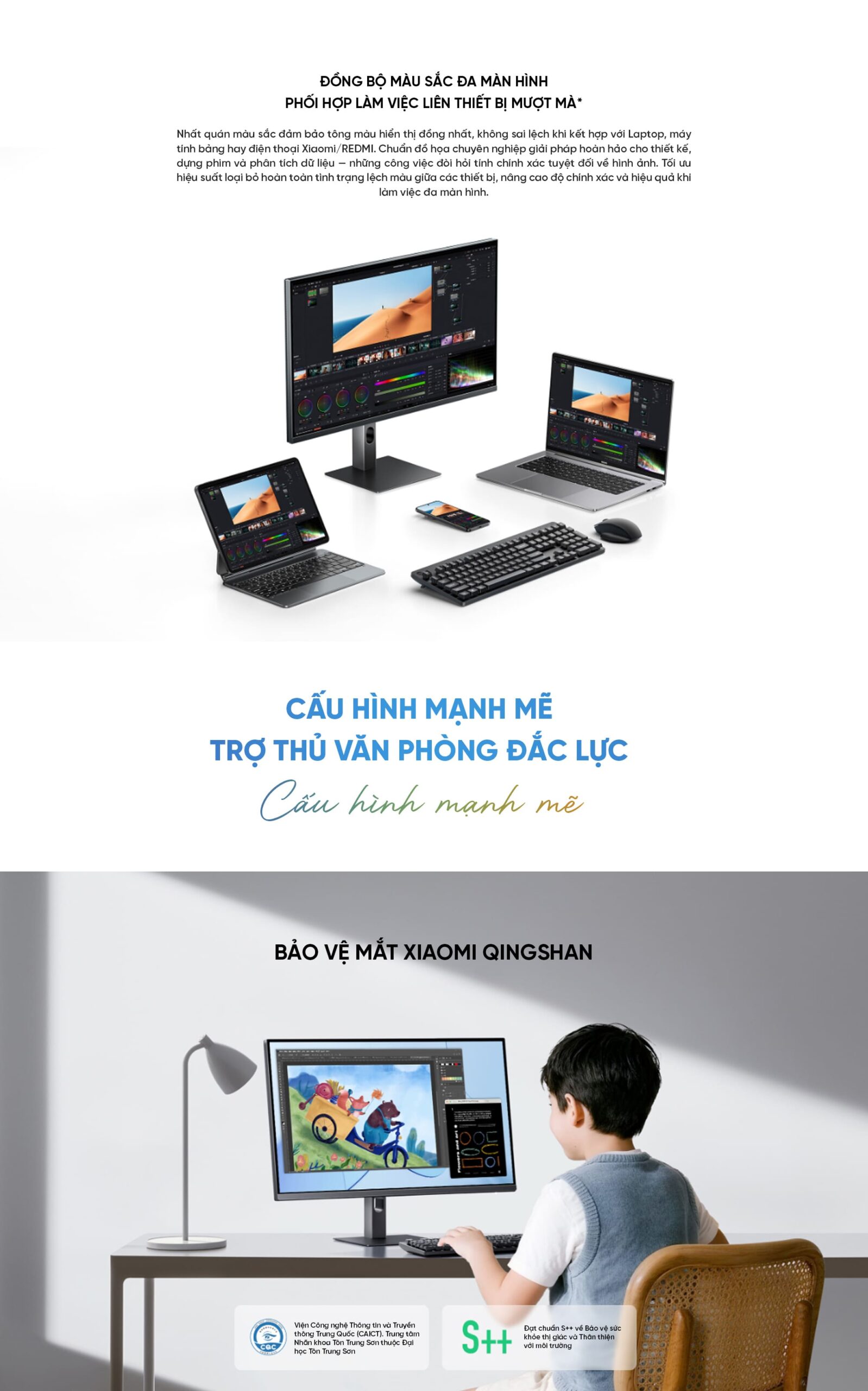 Màn Hình Máy Tính REDMI A27Q Type-C Phiên bản 2026