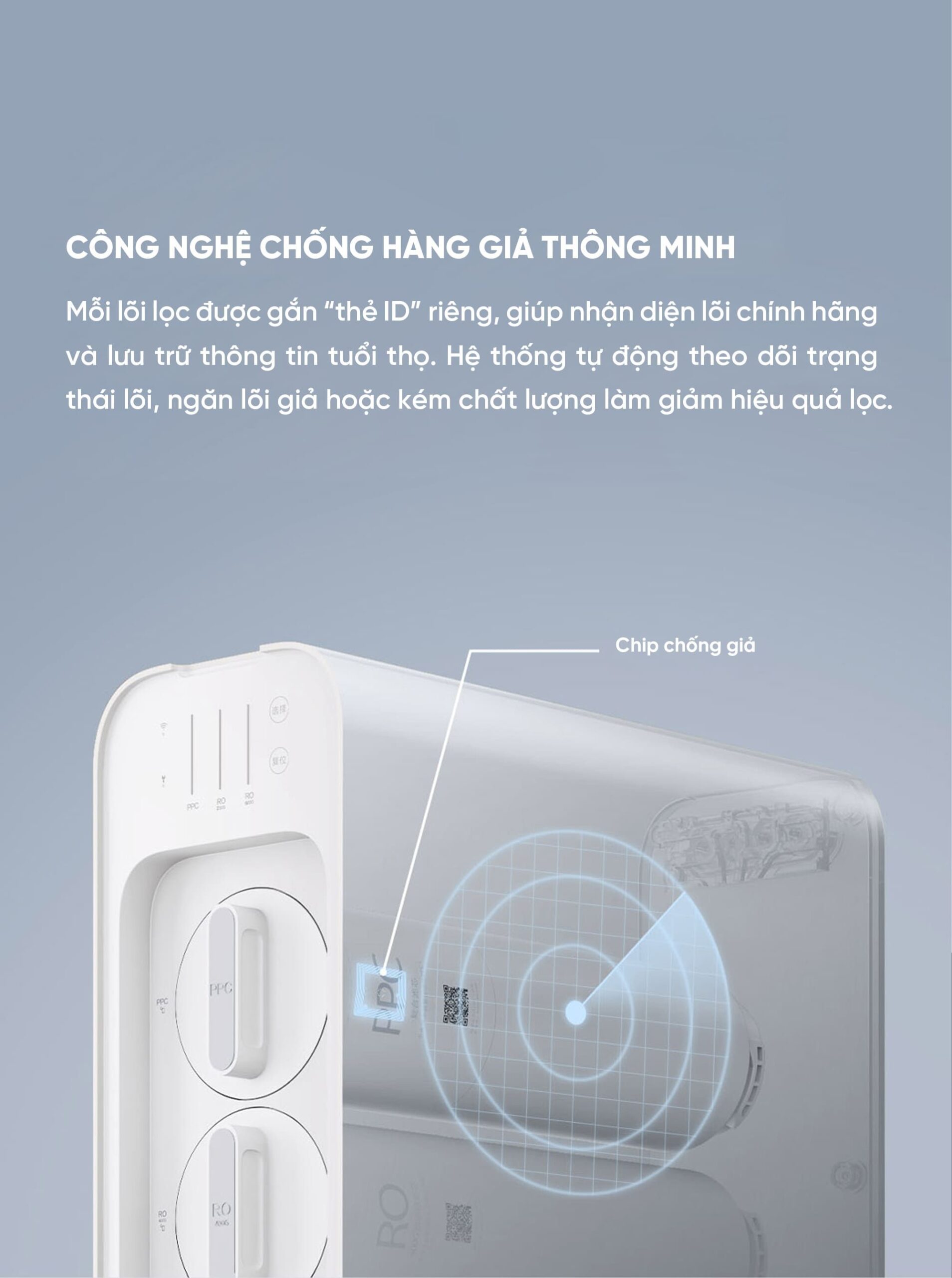 Máy lọc nước Q800 có nước nóng