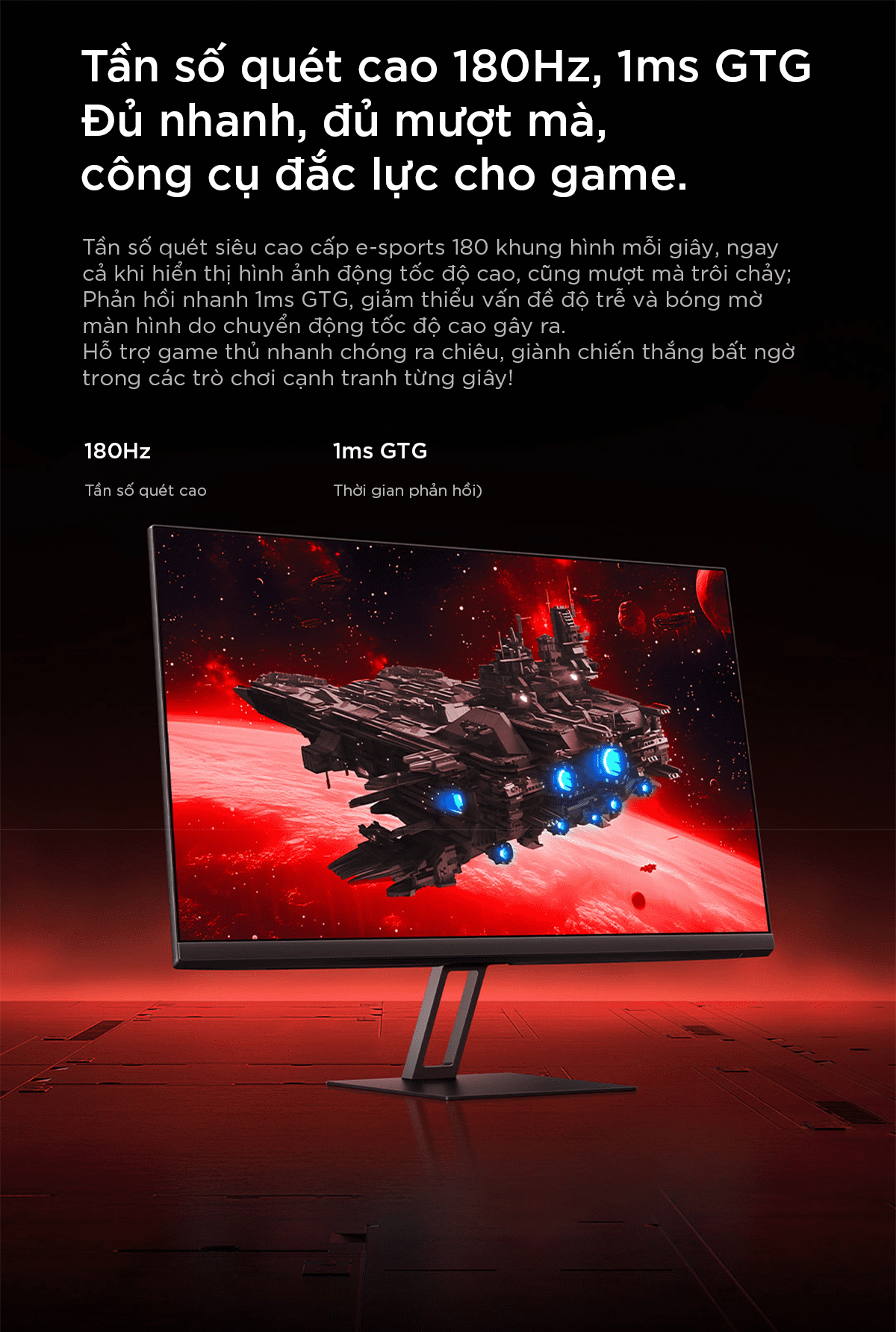 Màn hình máy tính Xiaomi Redmi Gaming G24 IPS 23.8 inch