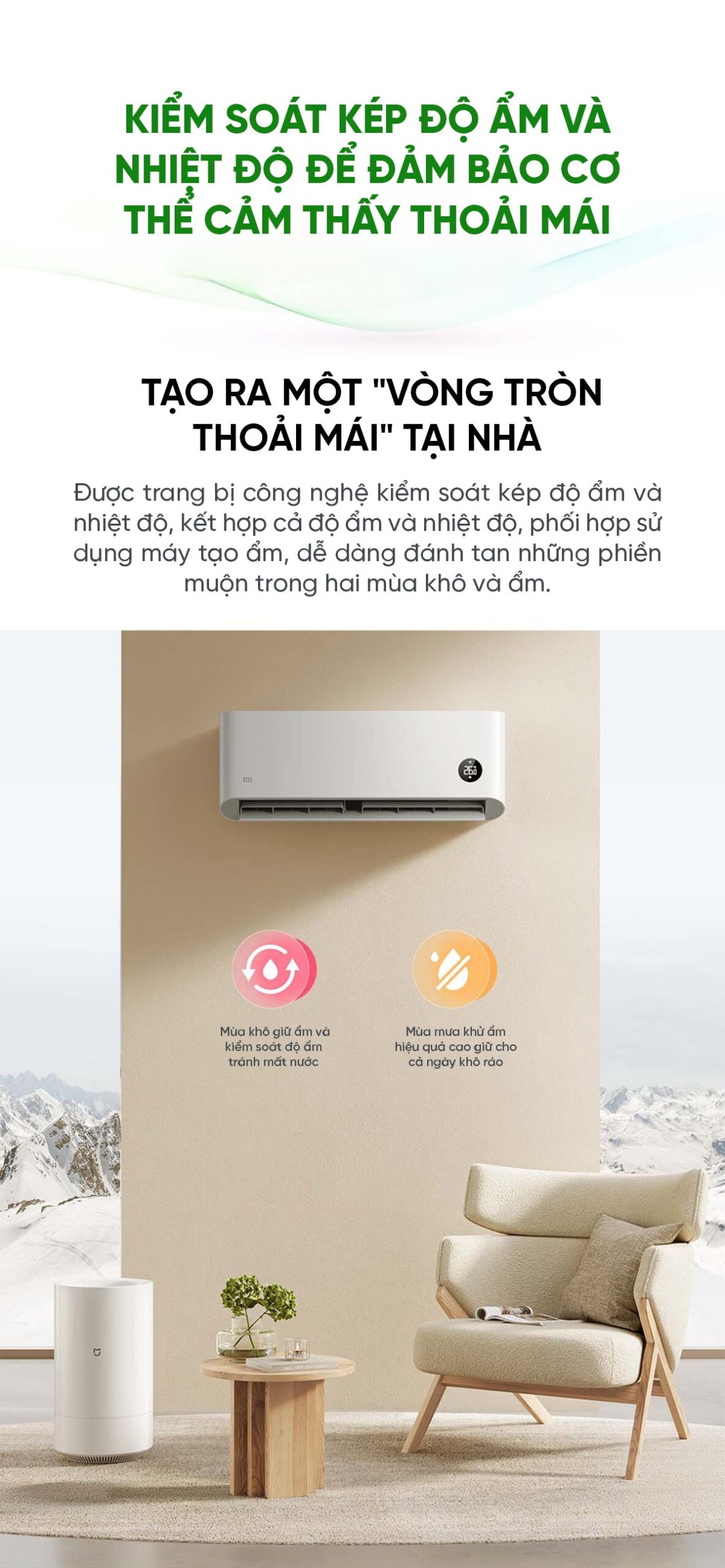 Điều hòa Xiaomi Mijia KFR-35GW/N1A1 1.5HP 2 chiều