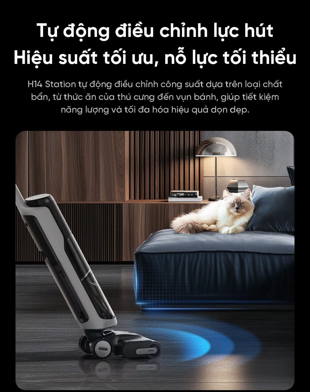 Dreame H14 Station tự động bơm xả nước