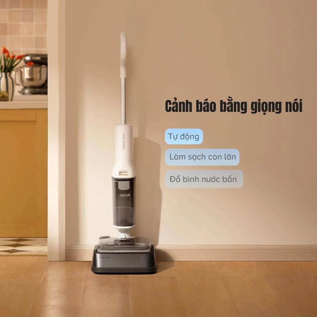 Roborock F25 RT gập nghiêng 180°