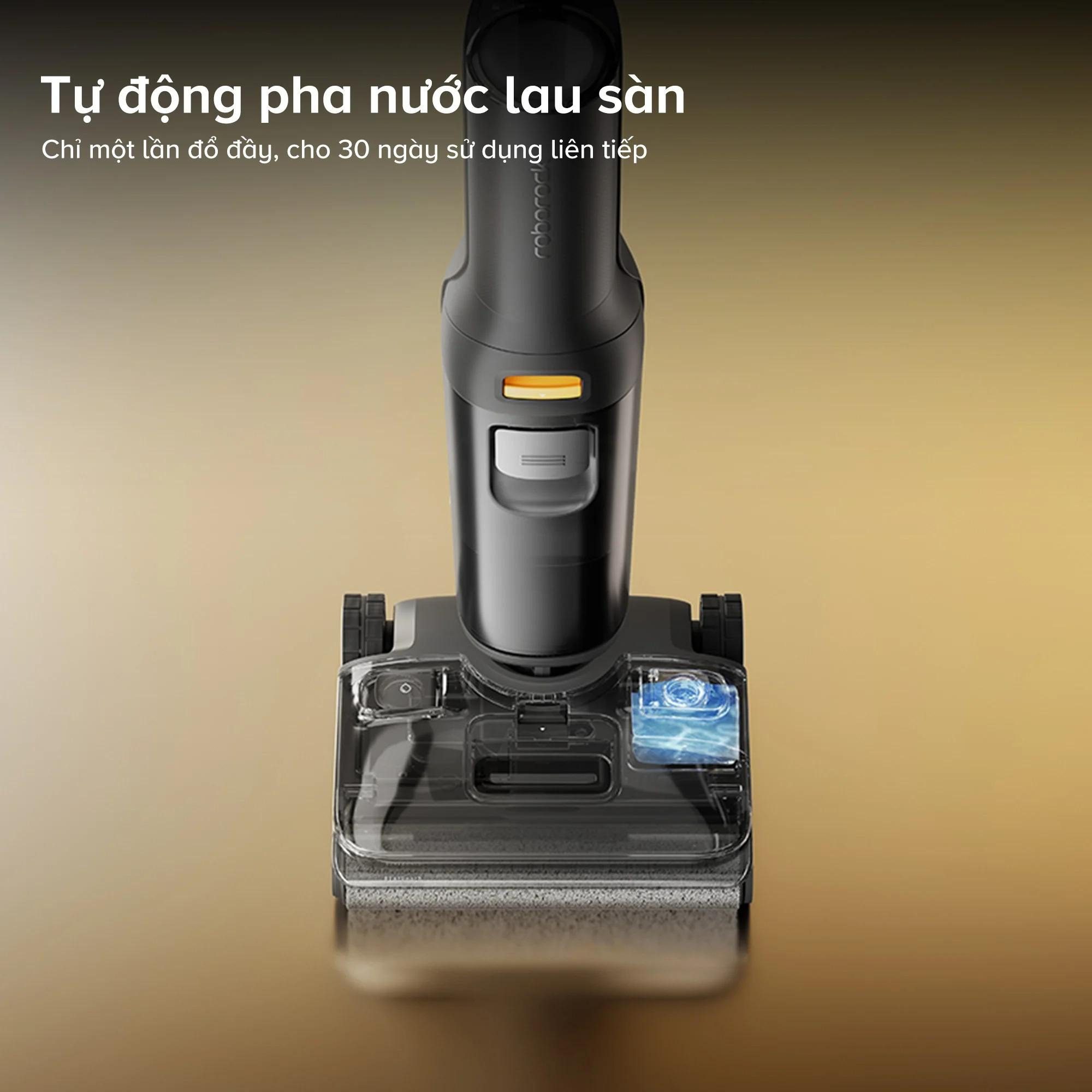 Roborock F25 Combo gập nghiêng 180° hút bụi 5 trong 1