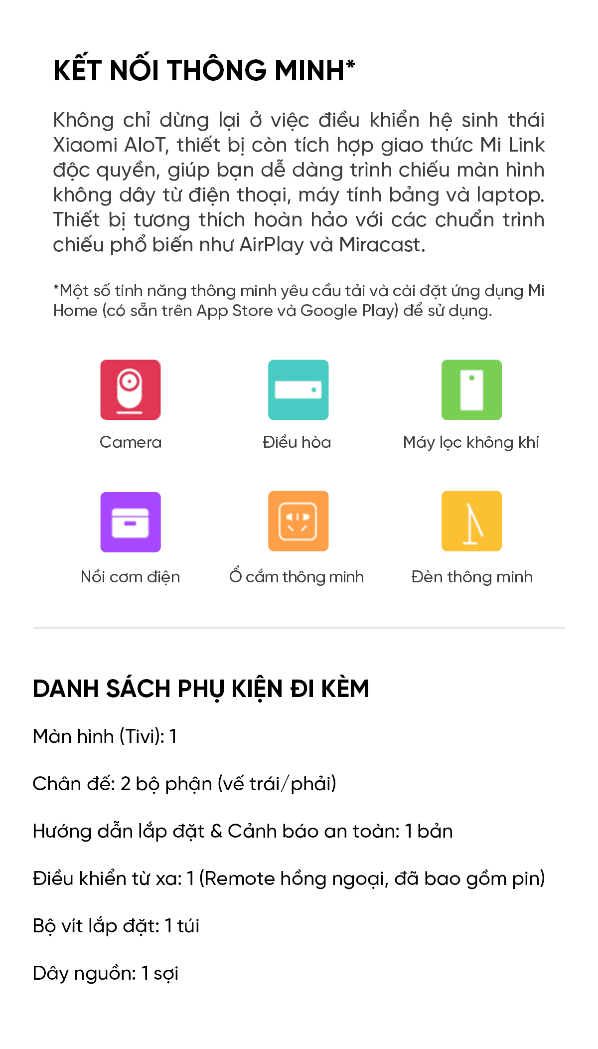 Tivi Xiaomi Redmi A 50 Inch Ram 2/32GB 165Hz 4K phiên bản nội địa