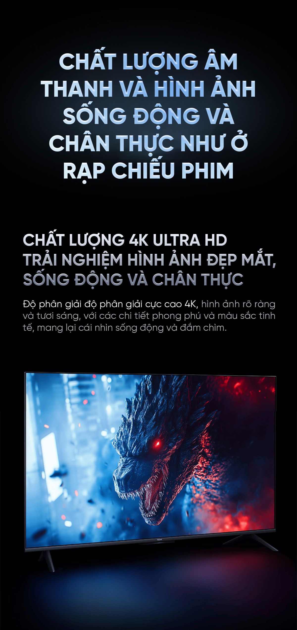 Tivi Xiaomi Redmi A Pro 55 Inch Ram 3/64GB 144Hz Tiết Kiệm Điện