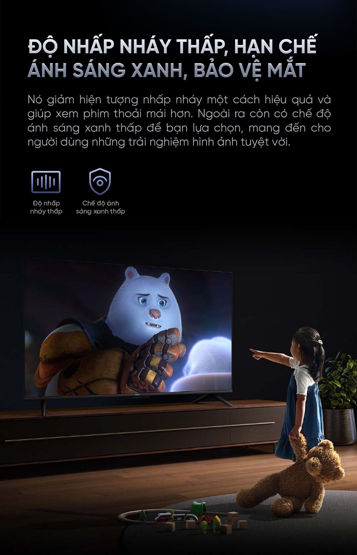 Tivi Xiaomi Redmi A Pro 43 Inch Ram 3/64GB Tiết Kiệm Điện