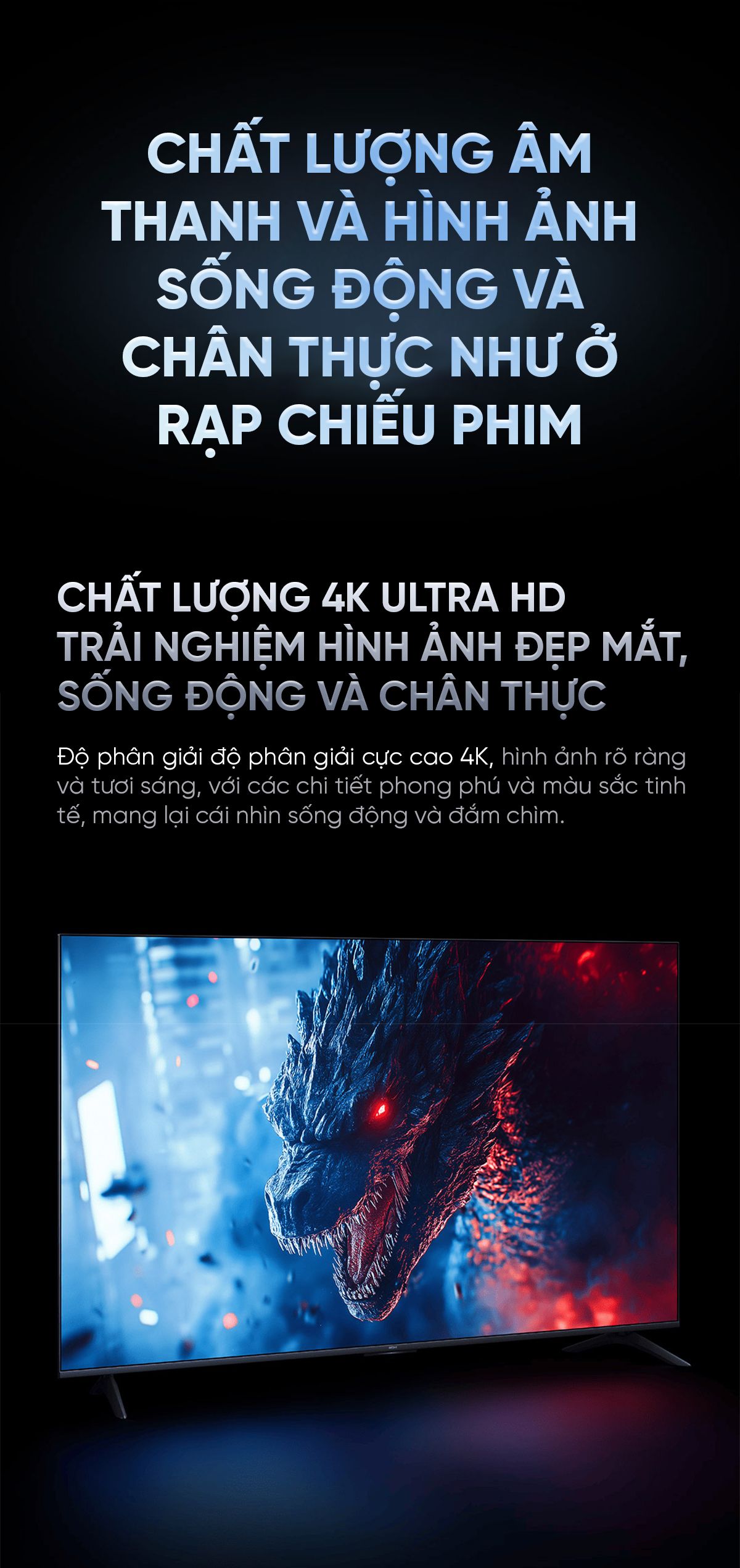 Tivi Xiaomi Redmi A Pro 75 Inch Ram 3/64GB 144Hz Tiết Kiệm Điện