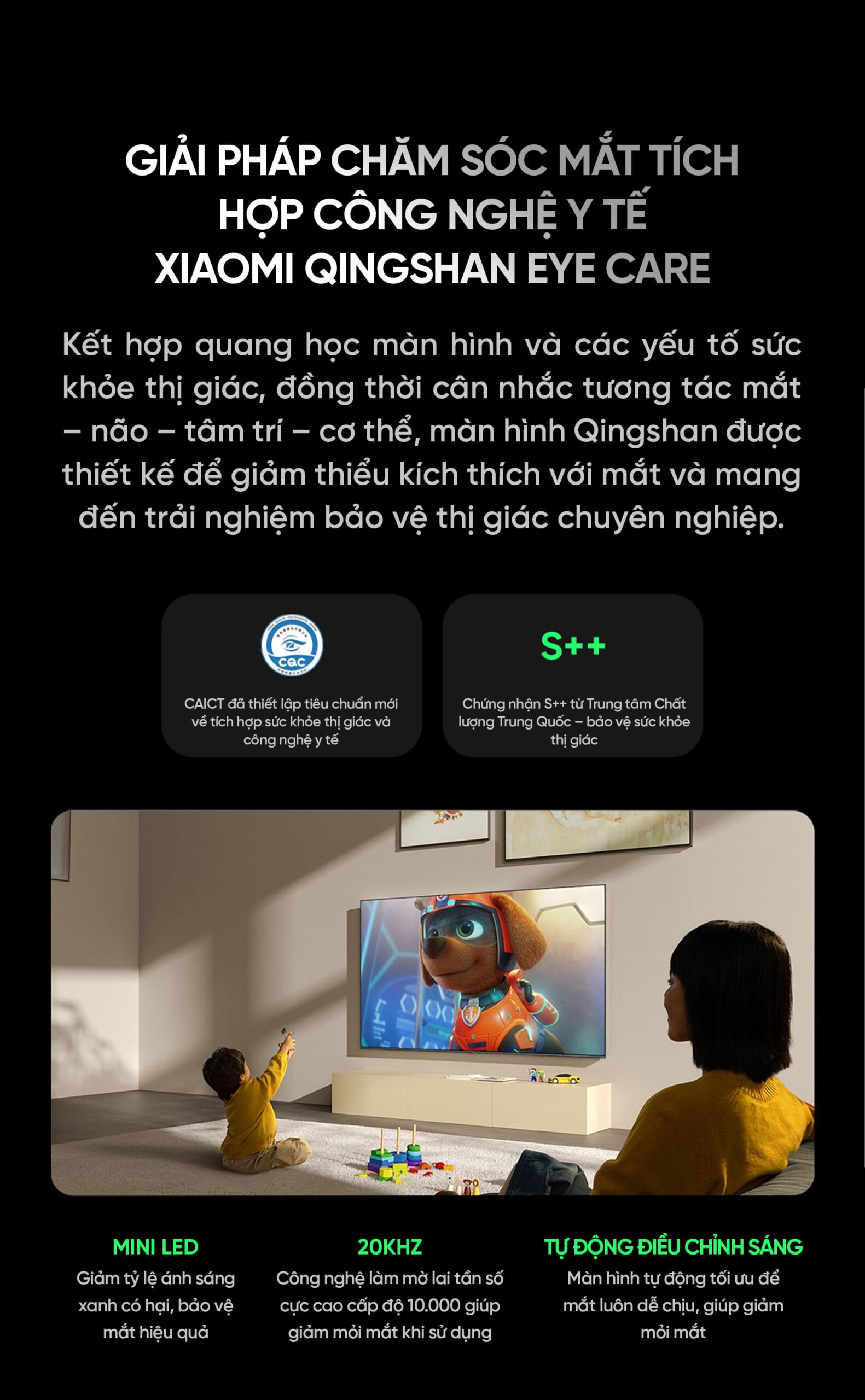 Tivi Xiaomi Redmi X55 Miniled Ram 4/64Gb 2026 độ sáng 1200nits 288Hz