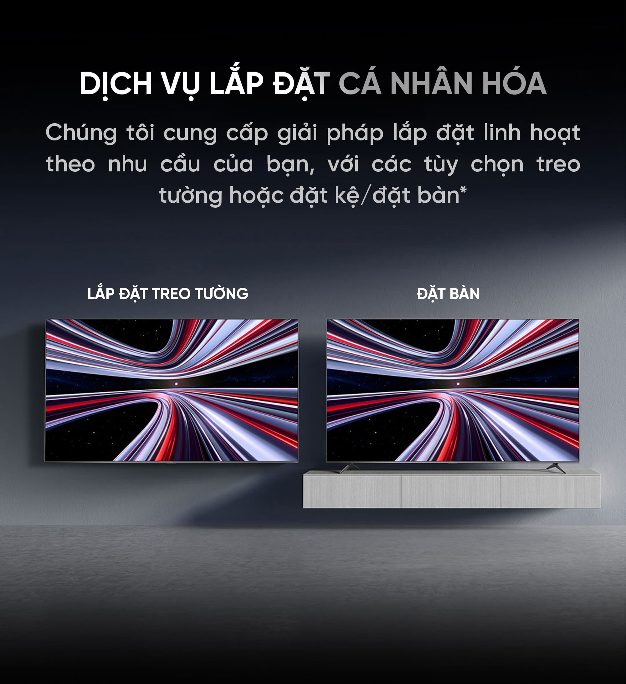 Tivi Xiaomi Redmi X55 Miniled Ram 4/64Gb 2026 độ sáng 1200nits 288Hz