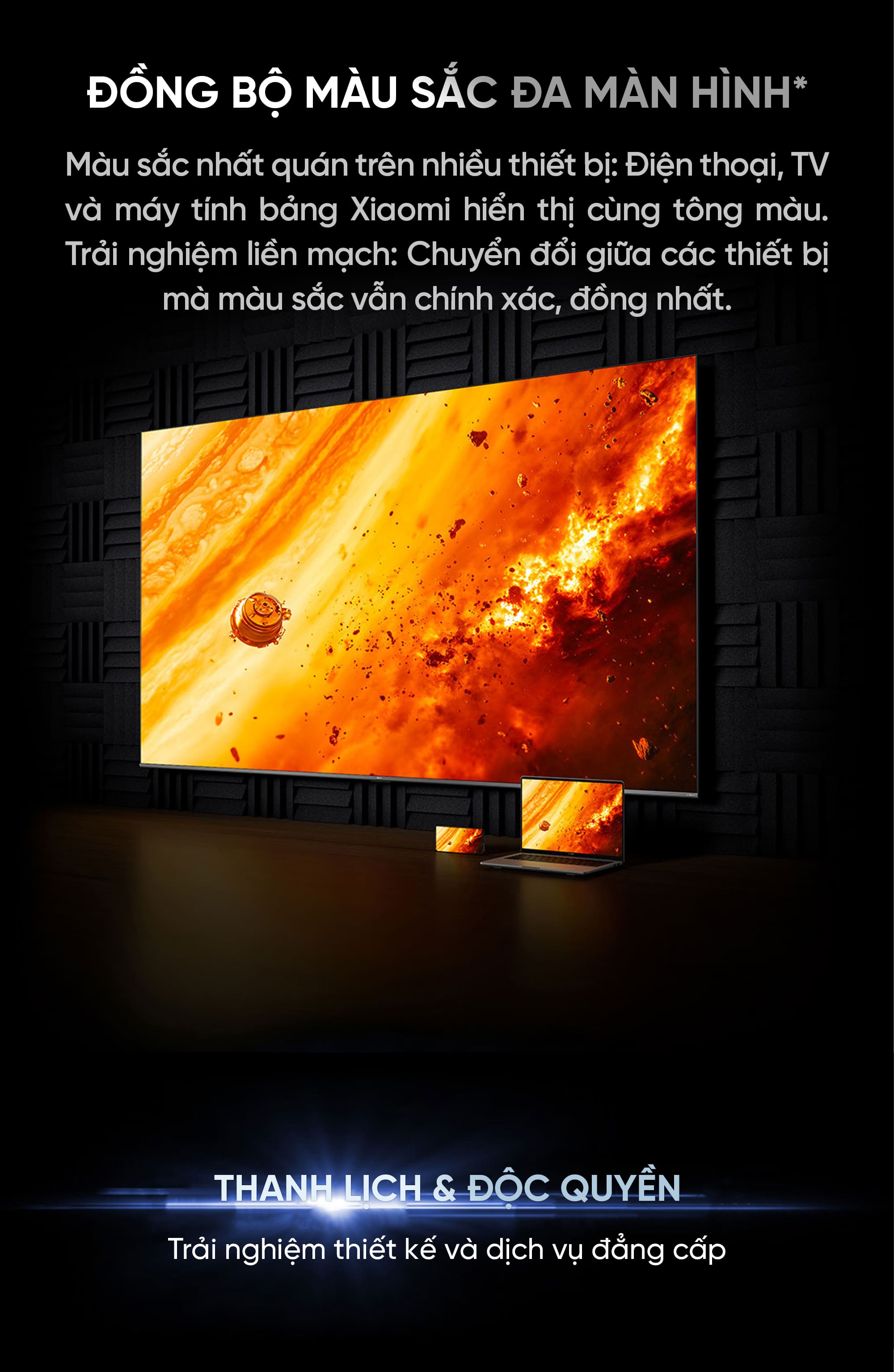 Tivi Xiaomi Redmi X65 Miniled Ram 4/64Gb 2026 độ sáng 1200nits 288Hz