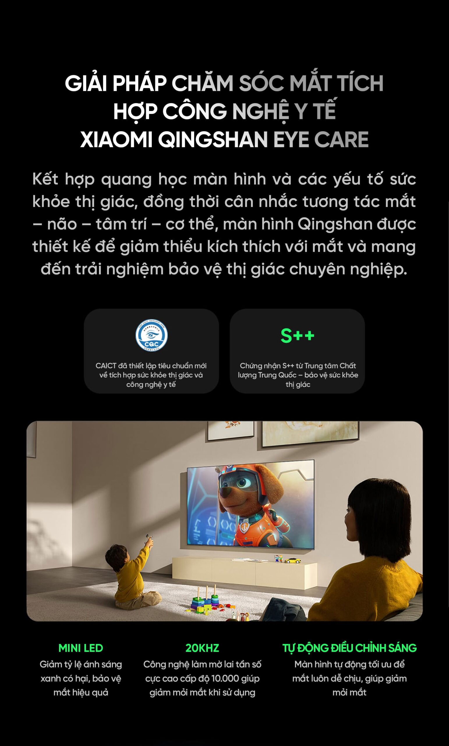 Tivi Xiaomi Redmi X75 Miniled Ram 4/64Gb 2026 độ sáng 1200nits 288Hz
