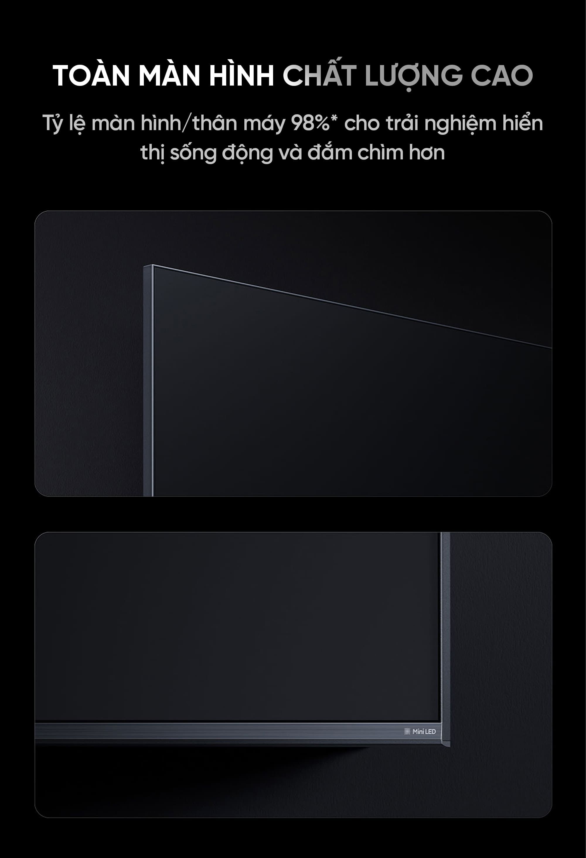 Tivi Xiaomi Redmi X75 Miniled Ram 4/64Gb 2026 độ sáng 1200nits 288Hz