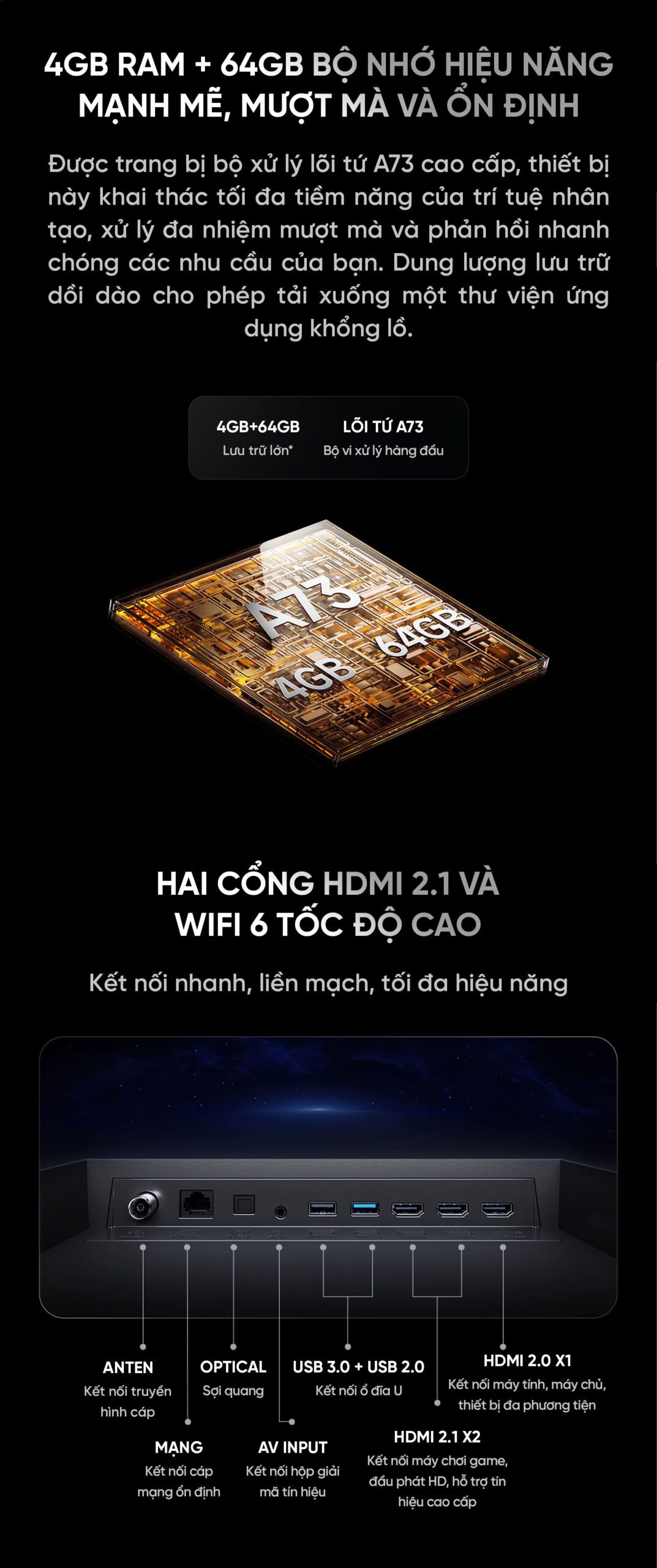 Tivi Xiaomi Redmi X98 Miniled Ram 4/64Gb 2026 độ sáng 1300nits 288Hz