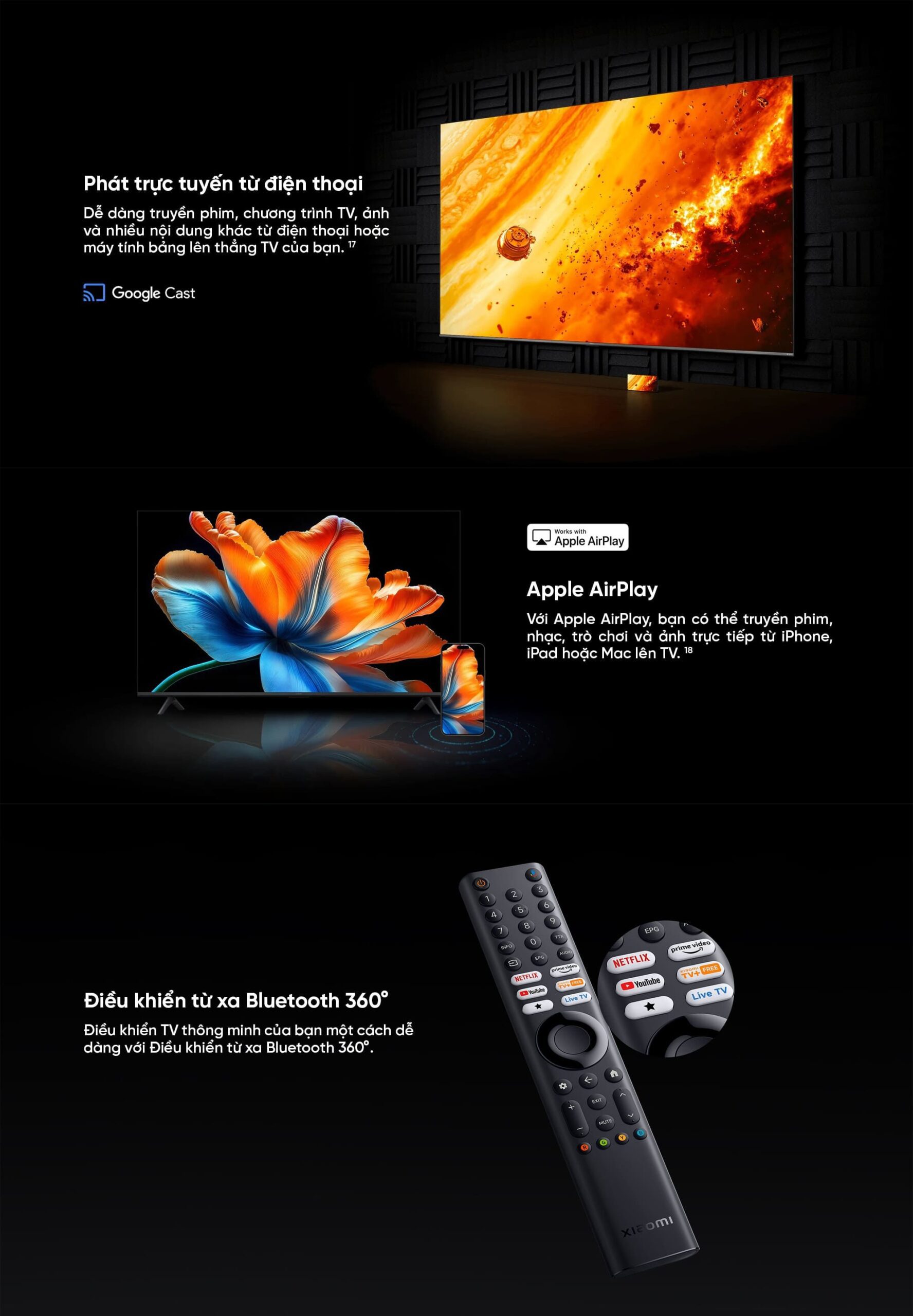 Tivi Xiaomi TV S Mini LED 2026 65 Inch QD-Mini LED 4K