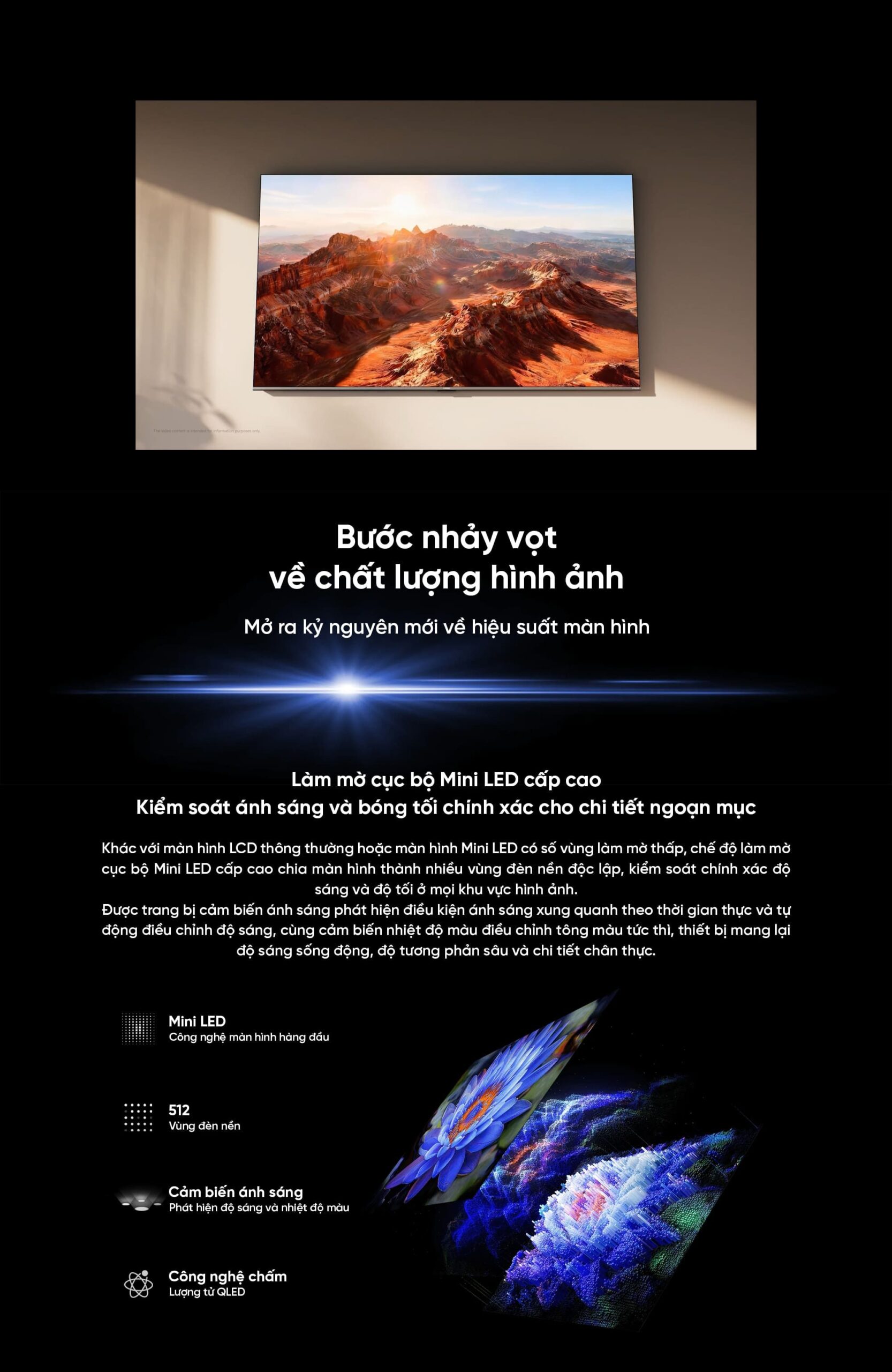 Tivi Xiaomi TV S Mini LED 2026 75 Inch QD-Mini LED 4K