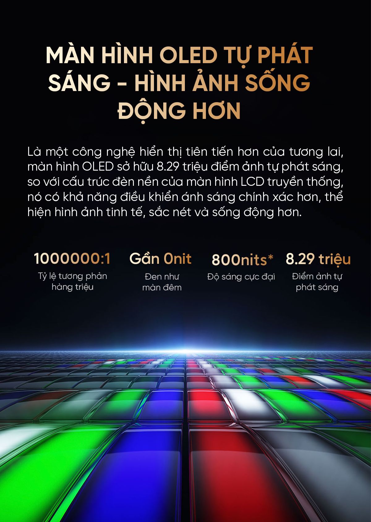 Tivi Xiaomi TV6 65 Inch Màn Hình Oled Công Nghệ Siêu Mỏng Ram 3/32GB
