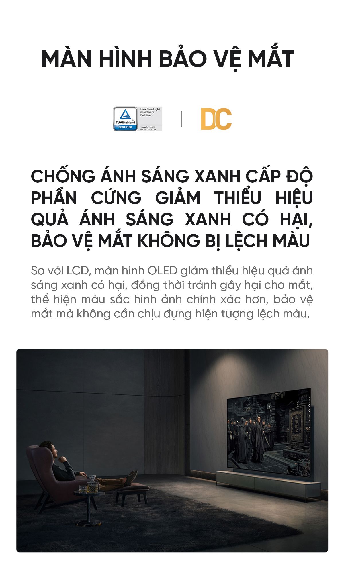 Tivi Xiaomi TV6 65 Inch Màn Hình Oled Công Nghệ Siêu Mỏng Ram 3/32GB