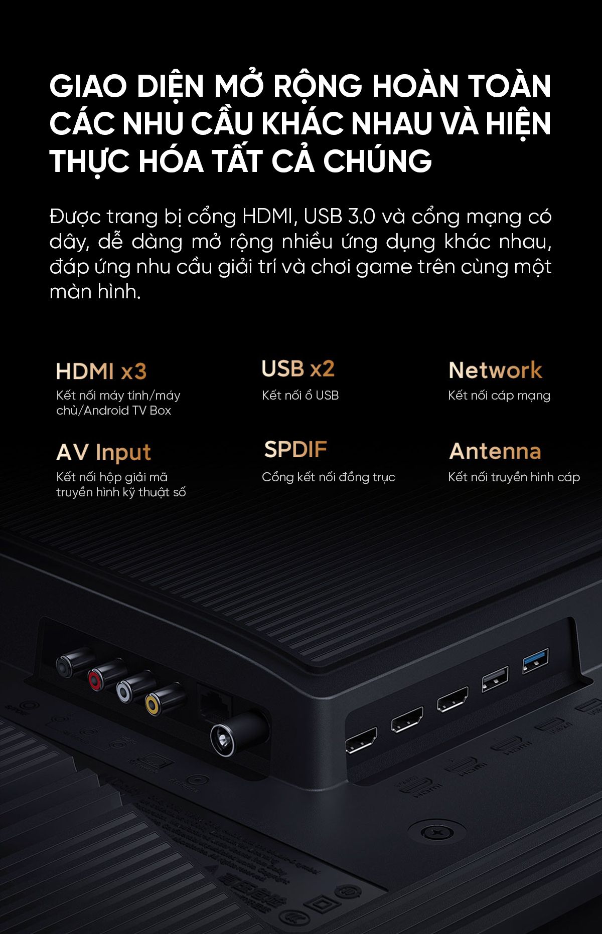 Tivi Xiaomi TV6 65 Inch Màn Hình Oled Công Nghệ Siêu Mỏng Ram 3/32GB