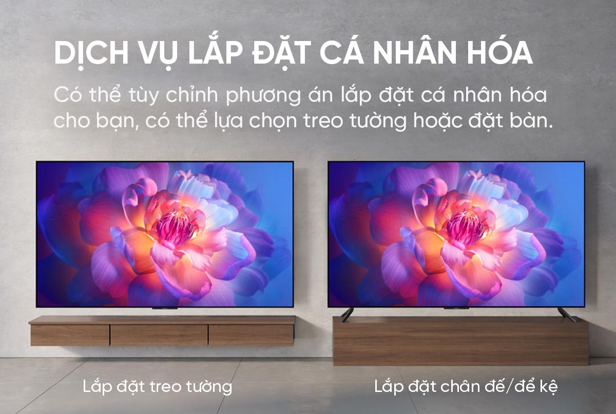 Tivi Xiaomi TV6 65 Inch Màn Hình Oled Công Nghệ Siêu Mỏng Ram 3/32GB