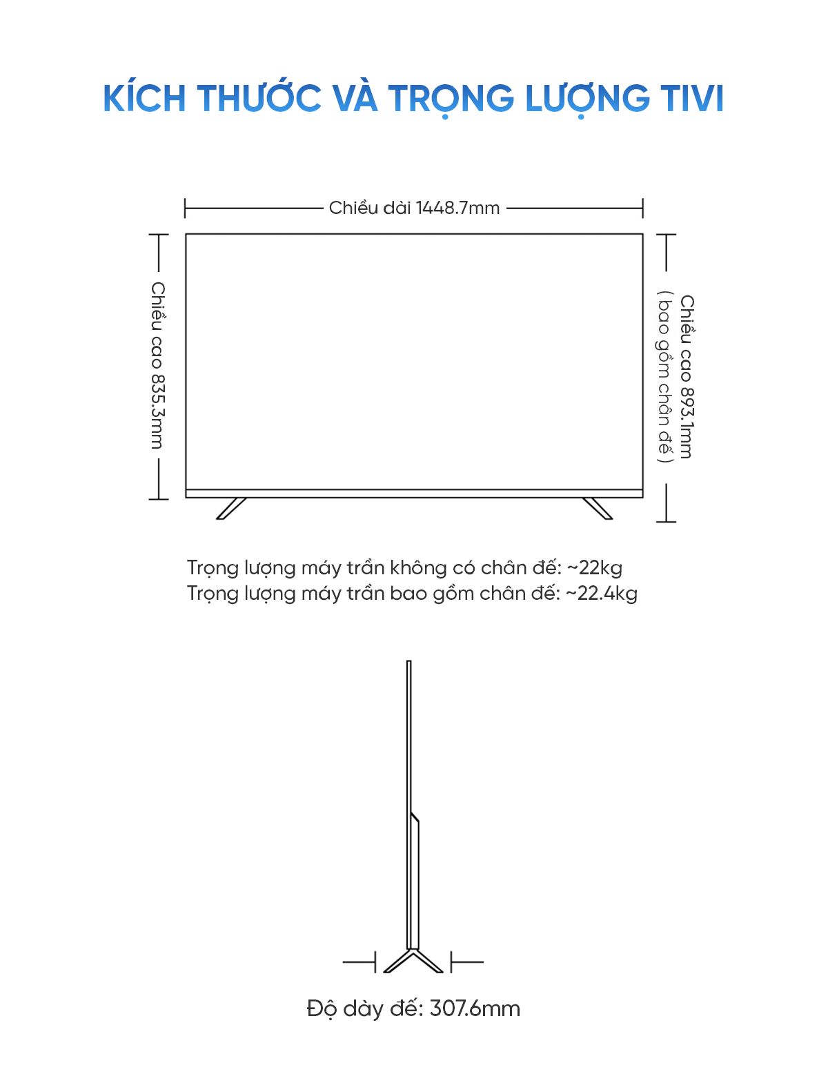 Tivi Xiaomi TV6 65 Inch Màn Hình Oled Công Nghệ Siêu Mỏng Ram 3/32GB