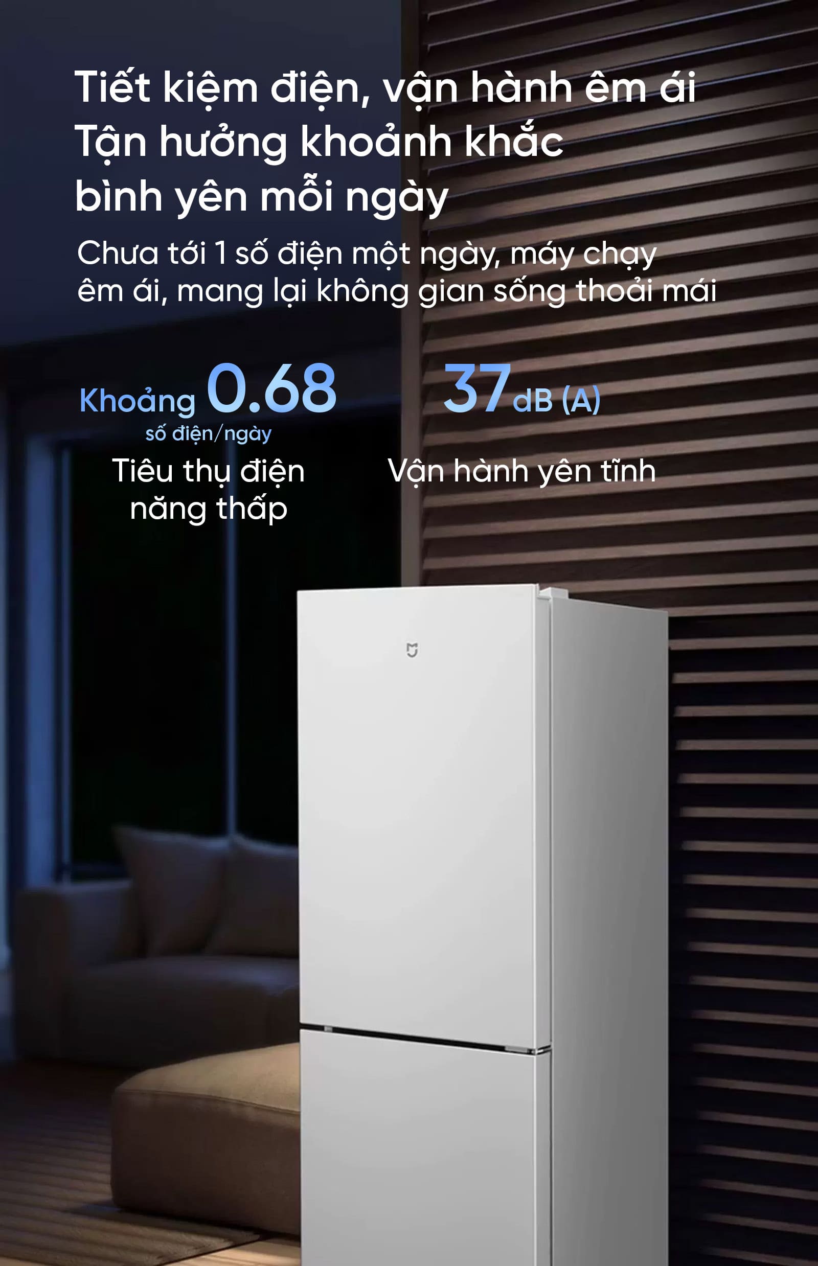 Tủ Lạnh 2 Cánh Xiaomi Mijia 175L