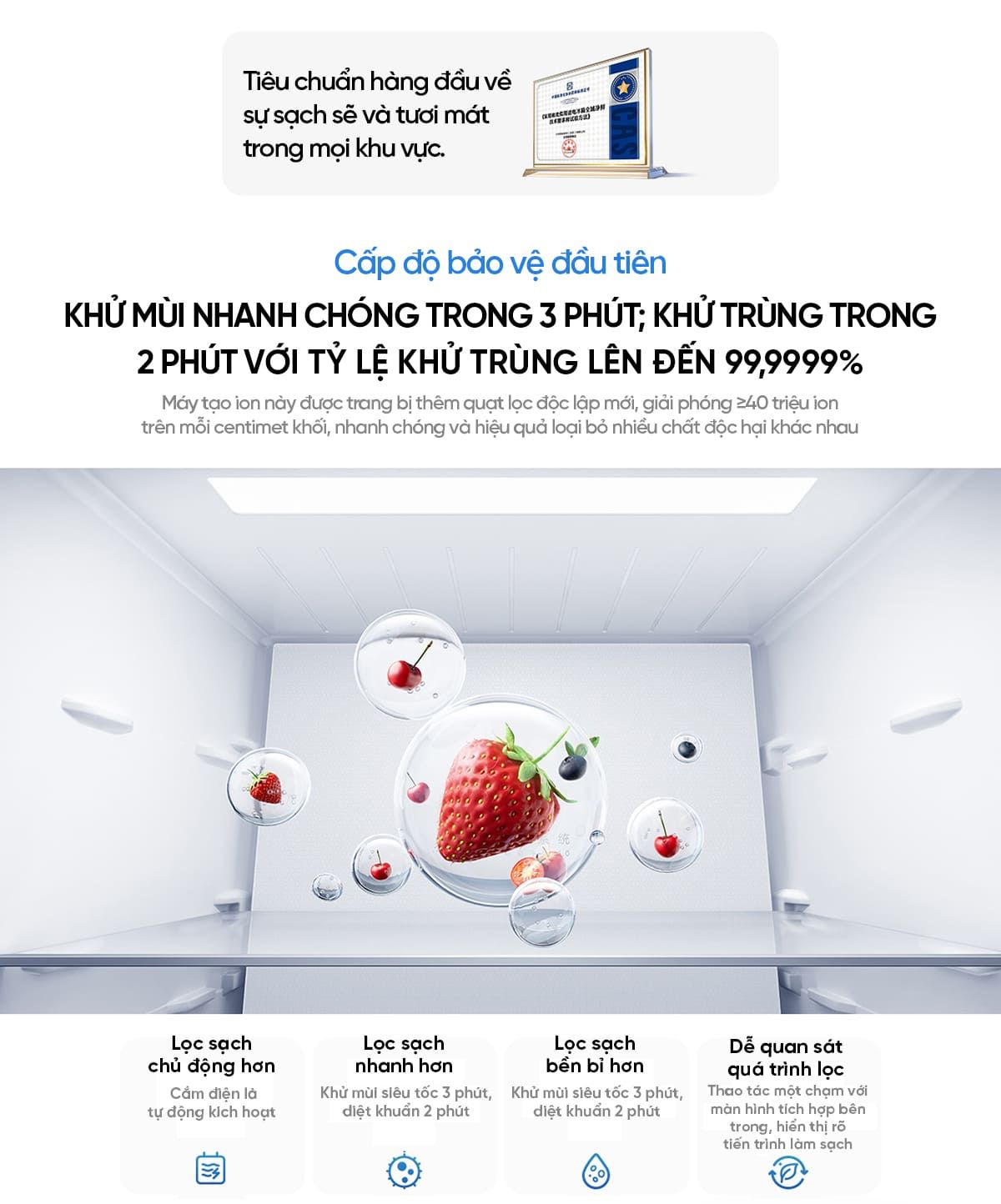 Tủ Lạnh 508L Pro Kiểu pháp 2026 Làm Đá Tự Động Mã - Model BCB-508WFSMPDIN