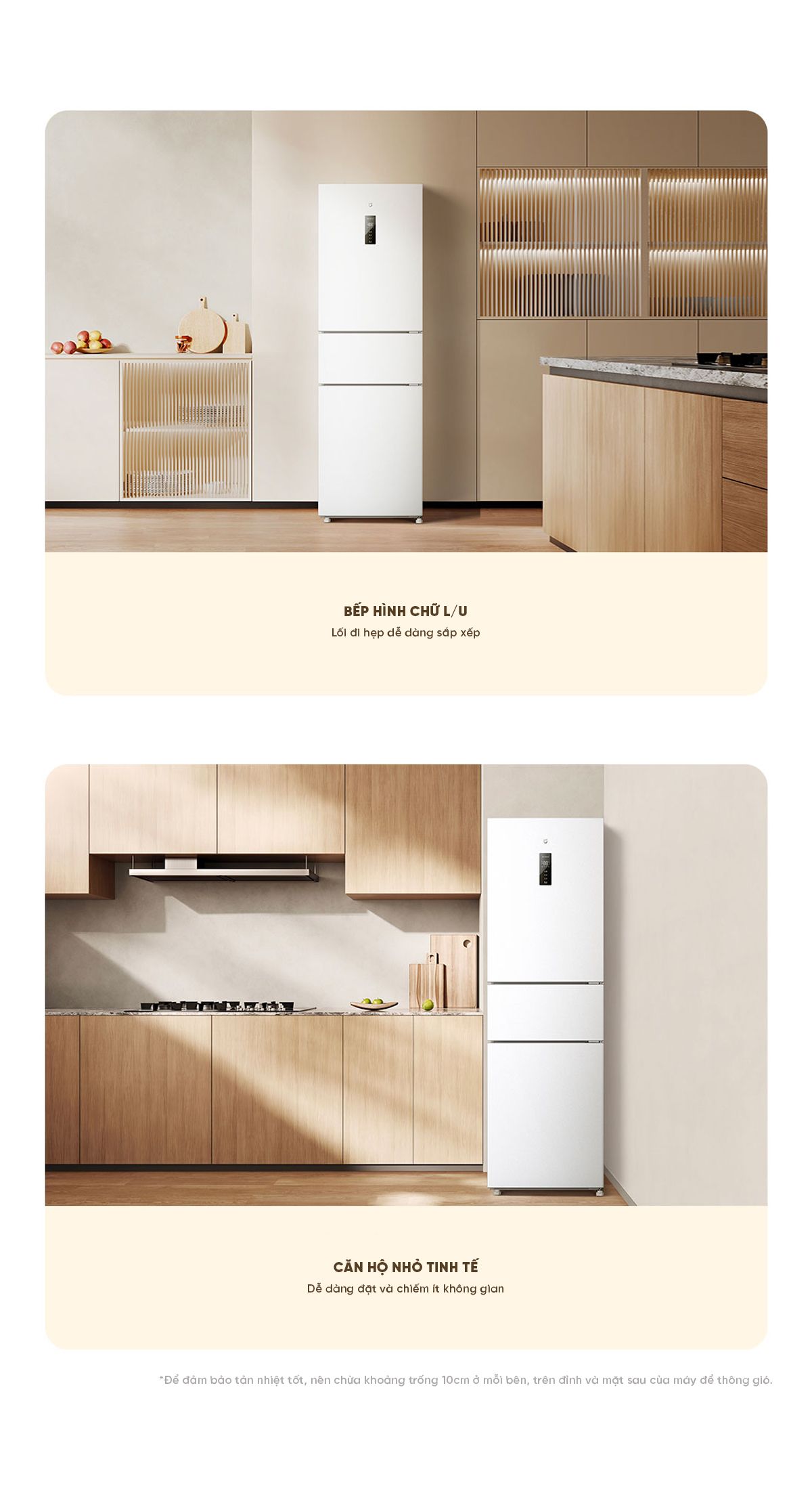 Tủ Lạnh Xiaomi Mija 3 Cánh 271L Model 2026 Có Ngăn Đông Mềm