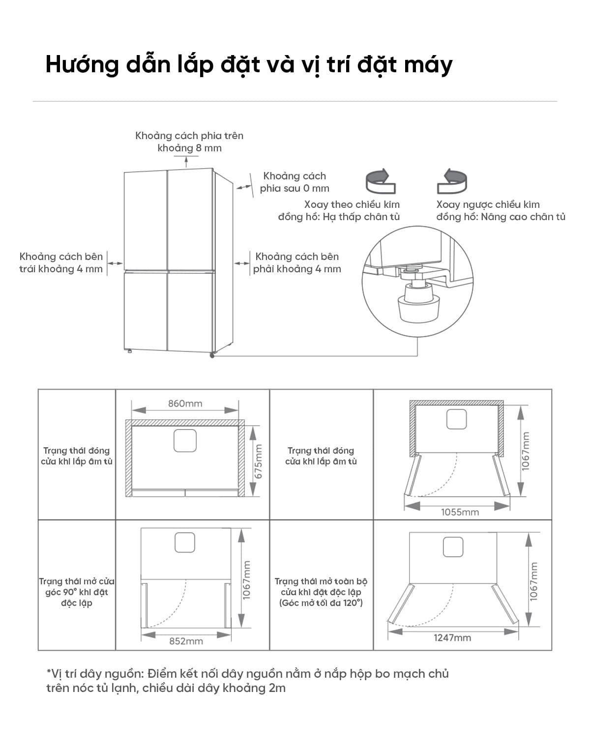 Tủ Lạnh Xiaomi Mija 600L 2026 Làm Lạnh Kép