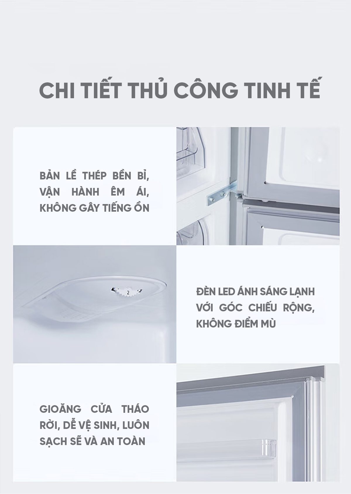 Tủ lạnh Xiaomi Mijia 205L, 3 cửa, có ngăn đông mềm